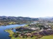 Lake Las Vegas near Ls Vegas from above